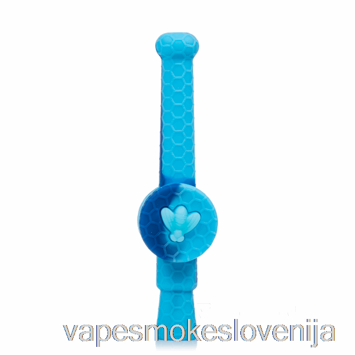 Vape Za Enkratno Uporabo Stratus Reclaimer Honey Dipper Silikonski Dab Slamnato Marmorno Modra (otroško Modra / Modra)